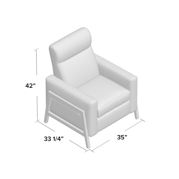 Mercury Row® Chartier Manual Recliner & Reviews Wayfair
